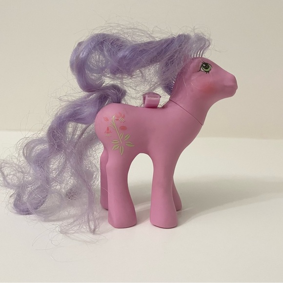 Vintage 1986 My Little Pony Flutter Ponies Lily Hasbro No Wings - Picture 4 of 14